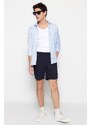 Trendyol Navy Regular Fit Shorts