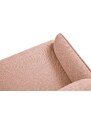 Růžová látková třímístná pohovka Windsor & Co Neso 235 cm