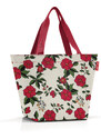 Nákupní taška přes rameno Reisenthel Shopper M Garden white