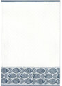 Zwoltex Unisex's Dish Towel Ryby Fala Navy Blue