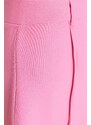 Trendyol Pink Rib Detail Woven Shorts