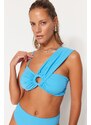 Trendyol Blue Bralette Příslušenství Bikiny Top