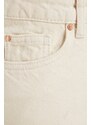 Trendyol Bridal Ecru Denim Tasseled Denim 100% Cotton Shorts & Bermuda