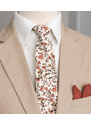 BUBIBUBI Krémová kravata Everly