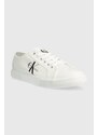 Tenisky Calvin Klein Jeans ESS VULC MONO W dámské, bílá barva, YW0YW00482