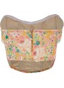 Trendyol Multi Color Floral Printed Tulle Bustier