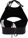 Trendyol Black Crop Woven Window/Cut Out Detailed Bustier