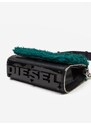 Zelená dámská crossbody kabelka z umělého kožíšku Diesel - Dámské