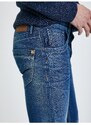 Tmavě modré pánské straight fit džíny Pepe Jeans - Pánské