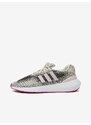 Bílo-šedé dámské boty adidas Originals Swift Run 22 - Dámské