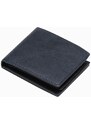 Inny Klasická granátová kožená peněženka A792