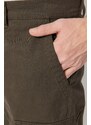 Trendyol Khaki Slim Fit Cargo Gabardine Trousers