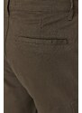 Trendyol Khaki Slim Fit Cargo Gabardine Trousers