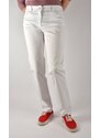 ZERRES CORA - plátěné kalhoty džínového střihu - bílé L34