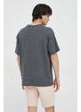 Bavlněné tričko Levi's šedá barva