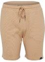 Trendyol Limited Edition Beige Regular 100% Cotton Label Detail Textured Shorts