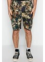 Trendyol Men's Multicolored Cargo Gabardine Shorts