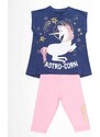 mshb&g Astrocorn Girls Kids Tunic Leggings Suit