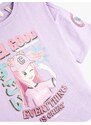 Koton T-Shirt Short Sleeve Anime Printed Crew Neck Cotton