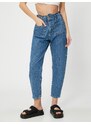 Koton Elastic Waist Jeans High Waist - Baggy Jeans