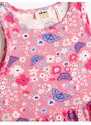 Koton Combed Combed Cotton Dress Sleeveless Round Neck Butterfly Printed Cotton