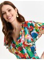 Top Secret dámské květované midi šaty multicolor