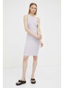 Šaty Remain fialová barva, mini