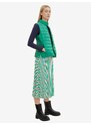 Světle zelená dámská plisovaná midi sukně Tom Tailor - Dámské