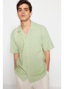 Trendyol Green Oversize Fit Summer Shirt