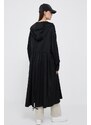 Parka Calvin Klein dámská, černá barva, přechodná