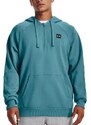 Mikina s kapucí Under Armour UA Rival Fleece 1/2 Zip HD-BLU 1373371-433