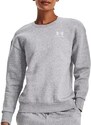 Mikina Under Armour Essential Fleece Crew-GRY 1373032-011