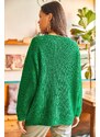 Olalook V Neck Thessaloniki Knit Oversize Knitwear Sweater