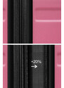 AVANCEA Cestovní kufr AVANCEA DE2708 Dark pink L