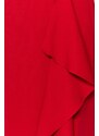 Trendyol Red Woven Long Evening Dress