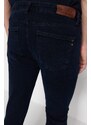 Trendyol Dark Navy Premium Stretch Fabric Skinny Fit Jeans Denim Trousers