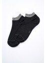 Dagi Black Men's 2-Piece Booties Socks