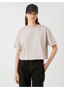 Koton Crop T-Shirt Short Sleeve Relax Fit