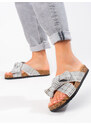 Women's Vinceza checkered slippers