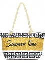 Jordan Collection Plážová taška Summer Time s řeckým vzorem