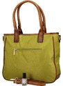 MINISSIMI Dámská látková taška s kapsou na přední straně Elda, zelená