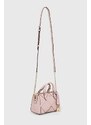 Kožená kabelka Dkny růžová barva