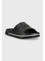 Pantofle Pepe Jeans BEACH SLIDE dámské, černá barva, PLS70131