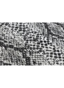 Dywany Łuszczów Kusový koberec Sion Sisal Snake`s skin 22162 ecru/black – na ven i na doma - 80x150 cm