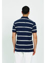 POLOKOŠILE LA MARTINA MAN POLO S/S STRIPED PIQUET