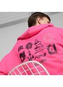 Puma DOWNTOWN Graphic Hoodie pink