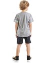 Denokids Beach Gym Boys T-shirt Shorts Set