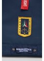 Batoh Aeronautica Militare pánský, tmavomodrá barva, velký, s aplikací