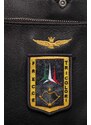 Batoh Aeronautica Militare pánský, šedá barva, velký, hladký