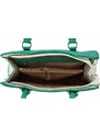 Dámská kabelka přes rameno tyrkysově zelená - Maria C Remini zelená